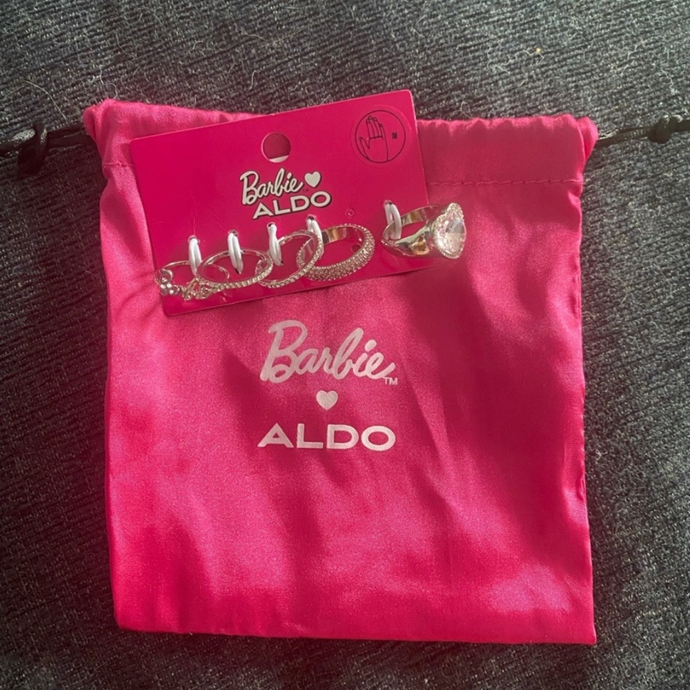 Barbie x Aldo Limited Edition Rings Brand NEW 💞